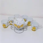 ست قوری و فنجان سرامیکی